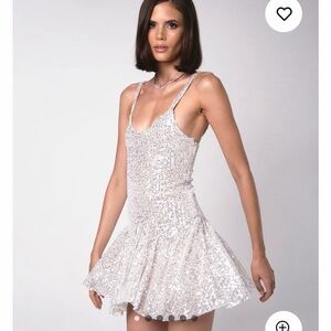 Alive NYC Diamond Starlight Mini Dress